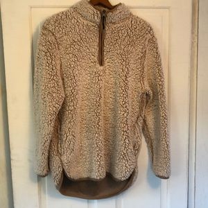 Sherpa pullover!